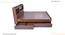 Marlene Engineered Wood Storage Bed (Queen Bed Size, Drawer Storage Type, Columbian Walnut Finish) by Urban Ladder - - 