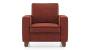 Apollo Neo Infinity Sofa (Fabric Sofa Material, Regular Sofa Size, Soft Cushion Type, Regular Sofa Type, Individual 1 Seater Sofa Component, Regular Back Type, Regular Back Height, Dark Coral) by Urban Ladder - - 