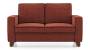Apollo Neo Infinity Sofa (Fabric Sofa Material, Regular Sofa Size, Soft Cushion Type, Regular Sofa Type, Individual 2 Seater Sofa Component, Regular Back Type, Regular Back Height, Dark Coral) by Urban Ladder - - 