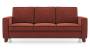 Apollo Neo Infinity Sofa (Fabric Sofa Material, Regular Sofa Size, Soft Cushion Type, Regular Sofa Type, Individual 3 Seater Sofa Component, Regular Back Type, Regular Back Height, Dark Coral) by Urban Ladder - - 
