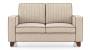 Apollo Neo Infinity Sofa (Fabric Sofa Material, Regular Sofa Size, Soft Cushion Type, Regular Sofa Type, Individual 2 Seater Sofa Component, Regular Back Type, Regular Back Height, Classic Beige) by Urban Ladder - - 