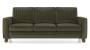 Apollo Neo Infinity Sofa (Fabric Sofa Material, Regular Sofa Size, Soft Cushion Type, Regular Sofa Type, Individual 3 Seater Sofa Component, Regular Back Type, Regular Back Height, Deep Olive Velvet) by Urban Ladder - - 