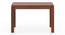 Atlas Crest Storage Solid Wood 4 Seater Dining Table In Honey Finish with Atlas Dining chairs Set (Burnt Orange, HONEY Finish, 4 No of Chairs, 4 Table Seating Capacity) by Urban Ladder - - 