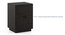 Zephyr Bedside Table Finish - American Walnut, (Metal Channel) (American Walnut Finish) by Urban Ladder - Side View - 
