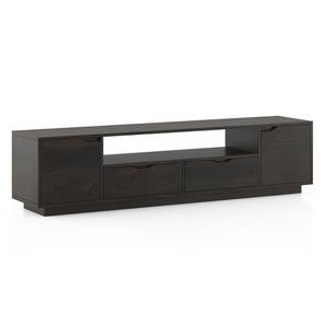 Closed Tv Units Design Zephyr Solid Wood TV Unit in American Walnut Finish
