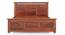 Fidora Solid Wood Non Storage Bed (Queen Bed Size, Honey Finish) by Urban Ladder - Storage Image - 