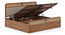 Hanoi Solid Wood Hydraulic storage Bed (King Bed Size, Amber Walnut Finish, Hydraulic Storage Type) by Urban Ladder - - 1004280