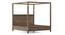 Arbor Solid Wood King Size Non-Storage Bed In Danish Walnut Finish (King Bed Size, Danish Walnut Finish) by Urban Ladder - - 