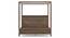 Arbor Solid Wood King Size Non-Storage Bed In Danish Walnut Finish (King Bed Size, Danish Walnut Finish) by Urban Ladder - - 