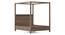 Arbor Solid Wood King Size Non-Storage Bed In Danish Walnut Finish (Queen Bed Size, Danish Walnut Finish) by Urban Ladder - - 