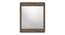 Toledo Solid wood Mirror Frame In Danish Walnut Finish (Danish Walnut Finish) by Urban Ladder - - 