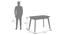 Lunar Alaska Exotic Stone 6 Seater Dining Table In Teak Finish (Teak Finish, Four Seater) by Urban Ladder - - 