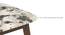 Lunar Alaska Exotic Stone 6 Seater Dining Table In Teak Finish (Teak Finish, Six Seater) by Urban Ladder - - 