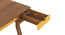 Truman study table -Creamy crust- Finish- Danish Walnut (Amber Walnut Finish) by Urban Ladder - - 