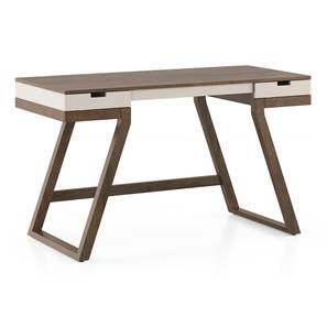 Truman Solid Wood Study Table in Danish Walnut Finish