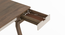 Truman study table -Creamy crust- Finish- Danish Walnut (Danish Walnut Finish) by Urban Ladder - - 