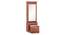 Fidora Dressing Table With Stool (Honey Finish) by Urban Ladder - - 