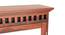 Fidora Dressing Table With Stool (Honey Finish) by Urban Ladder - - 