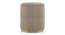 Toledo Upholstered Puffy (Beige) by Urban Ladder - - 
