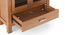 Carnegie Display Cabinet Amber walnut -Metal Channel (Amber Walnut Finish) by Urban Ladder - - 