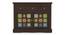 Azul Sideboard Finish Brushed walnut Metal channel (Brushed walnut Finish) by Urban Ladder - - 