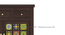 Azul Sideboard Finish Brushed walnut Metal channel (Brushed walnut Finish) by Urban Ladder - - 
