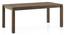 Atlas Solid Wood 6 Seater Dining Table In Danish Walnut Finish with Atlas Dining chair Set of 2 Finish Danish walnut Colour Wheat Brown (Burnt Orange, Danish Walnut Finish, 6 No of Chairs, 6 Table Seating Capacity) by Urban Ladder - - 1004498
