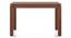 Atlas Solid Wood 4 Seater Dining Table In Honey Finish with Atlas Dining chair Set of 2 Finish  Honey Colour Wheat Brown (HONEY Finish, Baltic Blue, 4 No of Chairs, 4 Table Seating Capacity) by Urban Ladder - - 1004500
