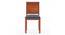 Atlas Solid Wood 4 Seater Dining Table In Honey Finish with Atlas Dining chair Set of 2 Finish  Honey Colour Wheat Brown (HONEY Finish, Baltic Blue, 4 No of Chairs, 4 Table Seating Capacity) by Urban Ladder - - 1004516