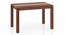 Atlas Crest Solid Wood 4 Seater Dining Table In Honey Finish with Casey Swivel Dining Chair In Dual tone - Beige and Tan Set Of 2 (Beige, HONEY Finish, 4 No of Chairs, 4 Table Seating Capacity) by Urban Ladder - - 