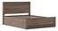 Toledo Solid Wood King Size Hydraulic - Storage Bed In Danish Walnut Finish (King Bed Size, Hydraulic Storage Type, Danish Walnut Finish) by Urban Ladder - - 