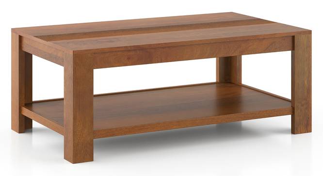 Striado Storage Coffee Table -Finish- American Walnut (Amber Walnut Finish) by Urban Ladder - - 