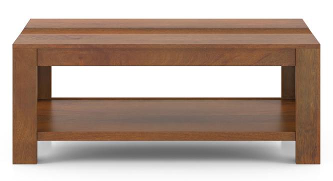 Striado Storage Coffee Table -Finish- American Walnut (Amber Walnut Finish) by Urban Ladder - - 