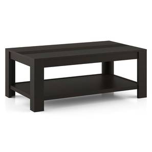 Striado Rectangular Solid Wood Coffee Table in American Walnut Finish-image-8
