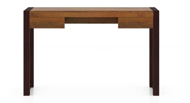 Austen Compact Desk Mahogany Finish (Two-Tone Finish) by Urban Ladder - - 