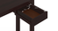 Austen Compact Desk Mahogany Finish (Mahogany Finish) by Urban Ladder - - 