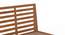 Elwyn Non-Storage Single Bed -Finish- Amber Walnut (Single Bed Size, Amber Walnut Finish) by Urban Ladder - - 