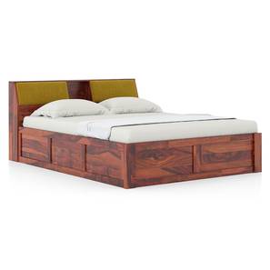 urban ladder Jennings Solid Wood Queen Size Bed with Box Storage Bed in Honey Finish-picture-17