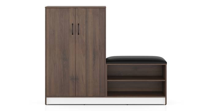 Alex Shoe Cabinet (Classic Walnut Finish, 21 pair Configuration) by Urban Ladder - - 