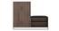 Alex Shoe Cabinet (Classic Walnut Finish, 21 pair Configuration) by Urban Ladder - - 