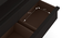 Ohio chest of drawer -Finish- Danish Walnut-Metal Channel (Mango Walnut Finish) by Urban Ladder - - 