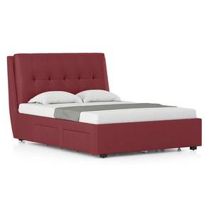Drawer Beds With Storage Design Bornholm Engineered Wood Queen Size Bed with Drawer Storage Bed in Finish