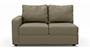 Apollo Sofa Set (Cappuccino, Leatherette Sofa Material, Compact Sofa Size, Soft Cushion Type, Sectional Sofa Type, Left Aligned 2 Seater Sofa Component, Regular Back Type, Regular Back Height) by Urban Ladder - - 100623
