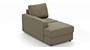 Apollo Sofa Set (Cappuccino, Leatherette Sofa Material, Compact Sofa Size, Soft Cushion Type, Sectional Sofa Type, Left Aligned Chaise Sofa Component, Regular Back Type, Regular Back Height) by Urban Ladder - - 100625