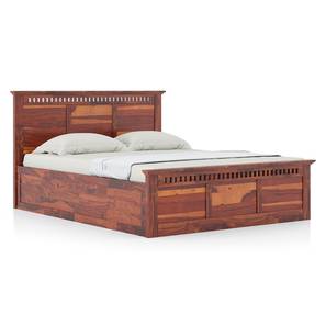 urban ladder Fidora Solid Wood King Size Bed with Box Storage Bed in Honey Finish-picture-28