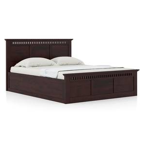 urban ladder Fidora Solid Wood King Size Bed with Box Storage Bed in Mahogany Finish-picture-29