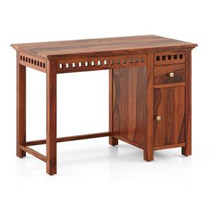 Study In Bhojpur Design Fidora Solid Wood Study Table in Honey Finish
