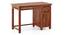 Fidora Solid Wood Study Table In Honey Finish (HONEY Finish) by Urban Ladder - - 