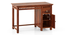 Fidora Solid Wood Study Table In Honey Finish (HONEY Finish) by Urban Ladder - - 