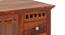 Fidora Solid Wood Study Table In Honey Finish (HONEY Finish) by Urban Ladder - - 